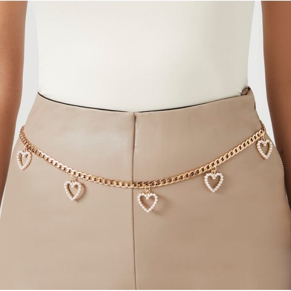 Forever 21 Jewelry - Heart Body Chain